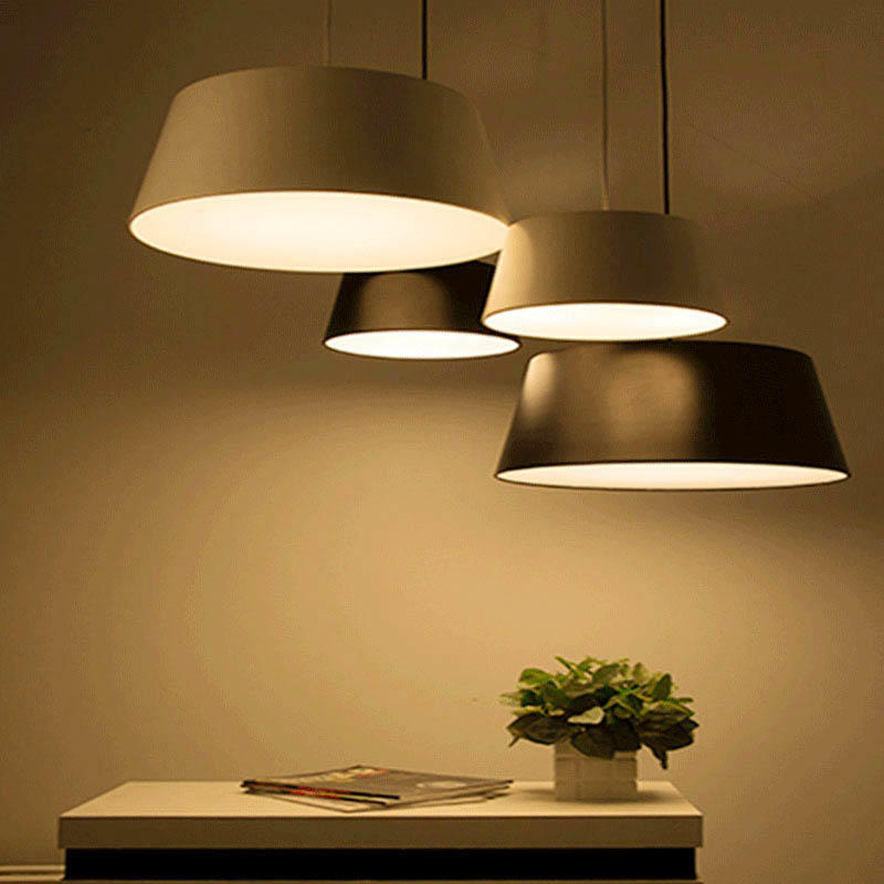 Contemporary Design Frustum Lamp Shade Single Head Hanging Light M10020